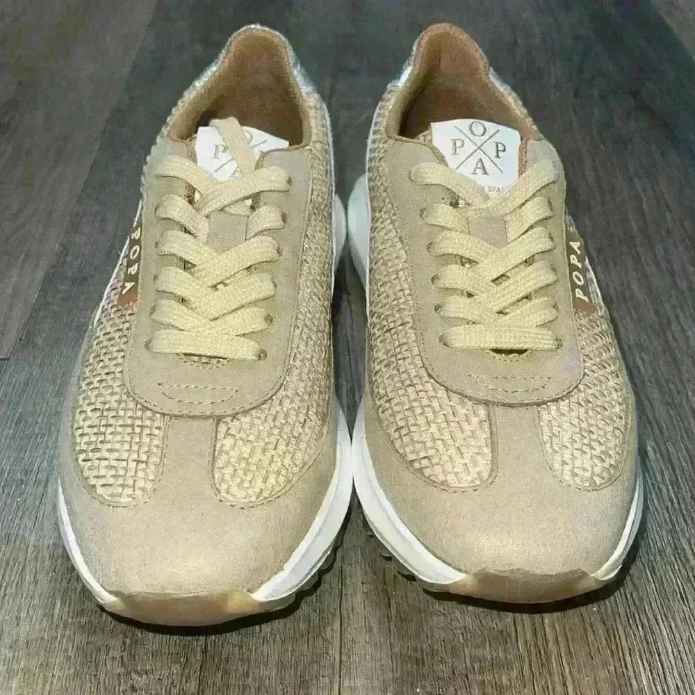 Popa Wholesale Tai Habana Beige sneakers size 36/US 6 - Picture 15 of 15